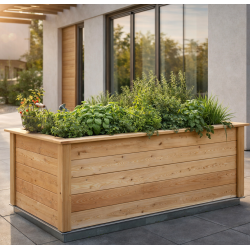 Potager surélevé en bois massif - Woody 210 - KGT